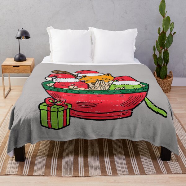 Item preview, Ramen Cat Santa Anime Kitty Meowy Christmas designed and sold by GreggRoss.