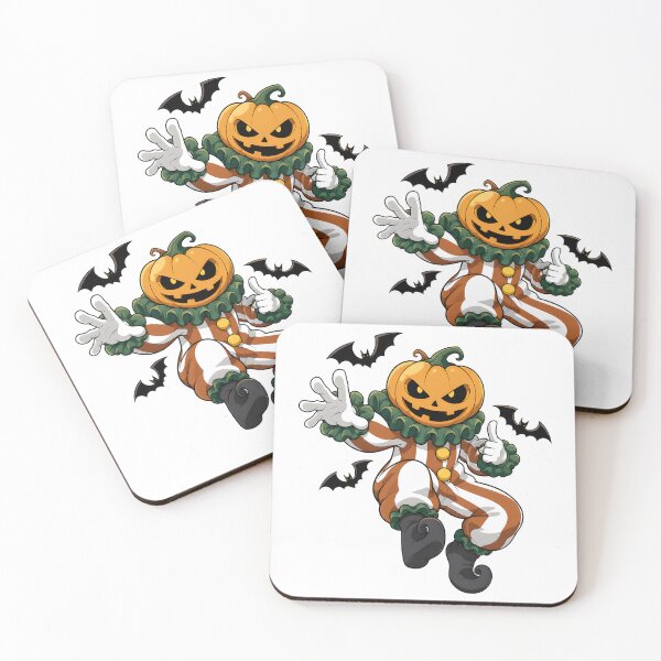 Item preview, Clown No.5_Halloween Pumpkin Clown designed and sold by davidcohoon.