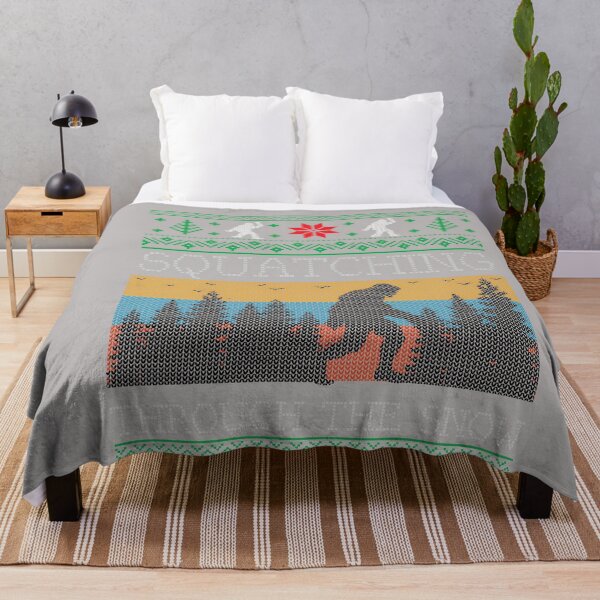 Item preview, Retro Sasquatch Vintage Bigfoot Ugly Christmas designed and sold by GreggRoss.