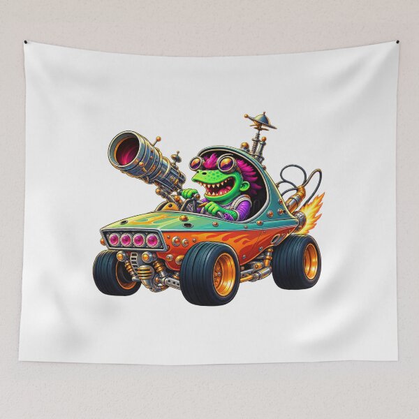Item preview, Wild Alien Cannon Buggy designed and sold by Sillytoe.