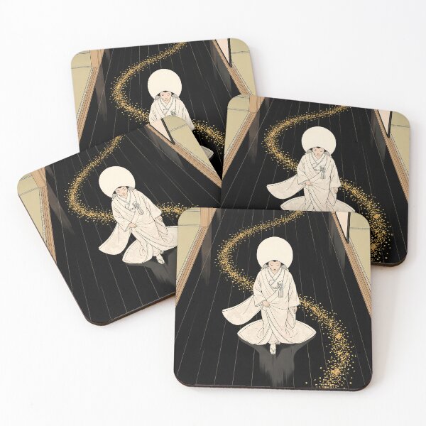 Item preview, Japanese Bride on Lacquered Floor with Golden Light designed and sold by TokyoUkiyoHouse.