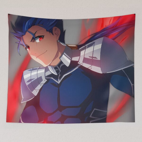 Item preview, Lancer Fate Stay Night Red Aura Battle Focus designed and sold by reinazenka.