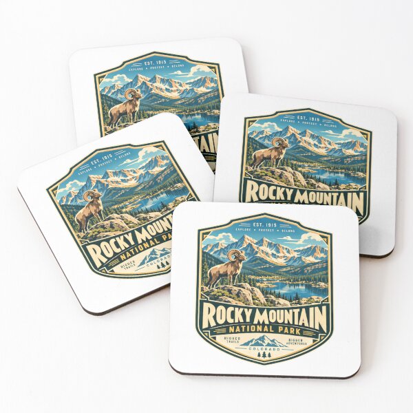 Item preview, Rocky Mountain National Park Colorado Explorer Hiker Adventure designed and sold by NeedForParks.