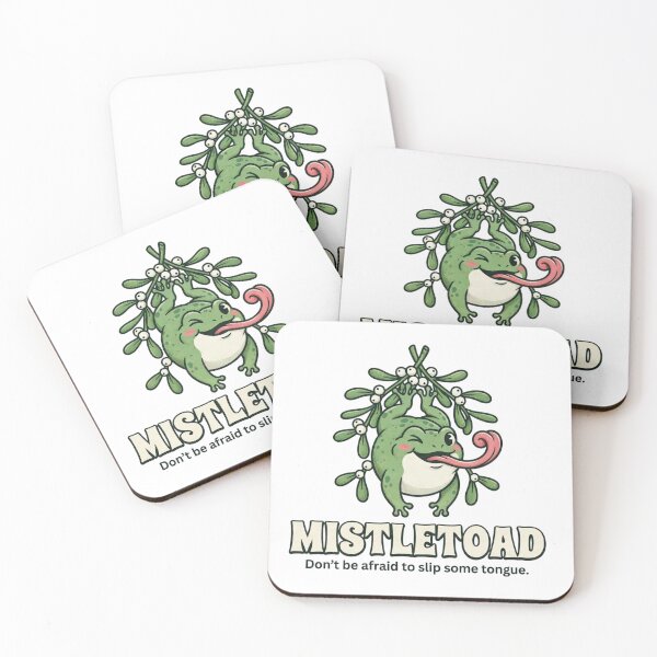 Item preview, Mistletoad designed and sold by Jasper Kingsley Brainwaves.
