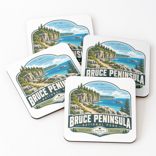 Item preview, Bruce Peninsula National Park Ontario Canada Rugged Shores Lasting Wonders Scenic Route designed and sold by NeedForParks.