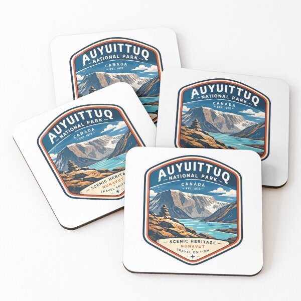 Item preview, Auyuittuq National Park Canada Est 1972 Scenic Heritage Nunavut Travel Edition Outdoors Adventure Explorer designed and sold by NeedForParks.