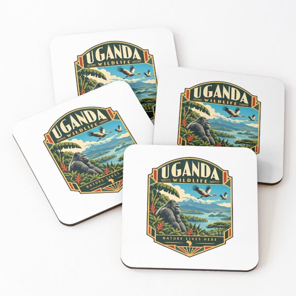 Item preview, Uganda Wildlife Nature Lives Here African Gorilla Safari Traveler designed and sold by kristyparkStar3.