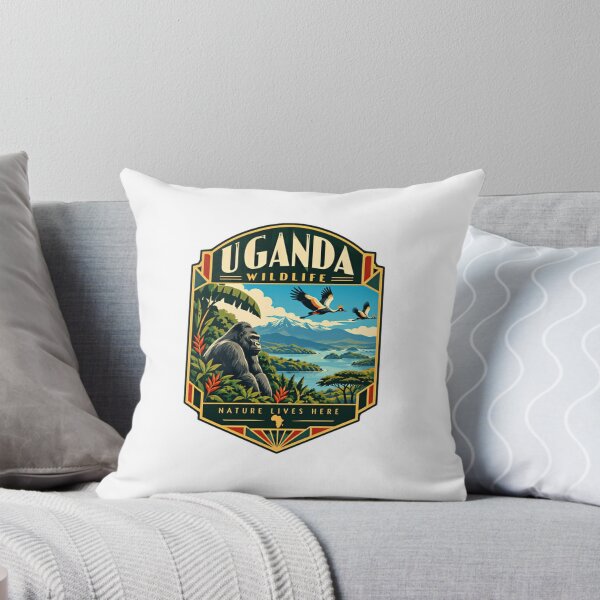 Item preview, Uganda Wildlife Nature Lives Here African Gorilla Safari Traveler designed and sold by kristyparkStar3.