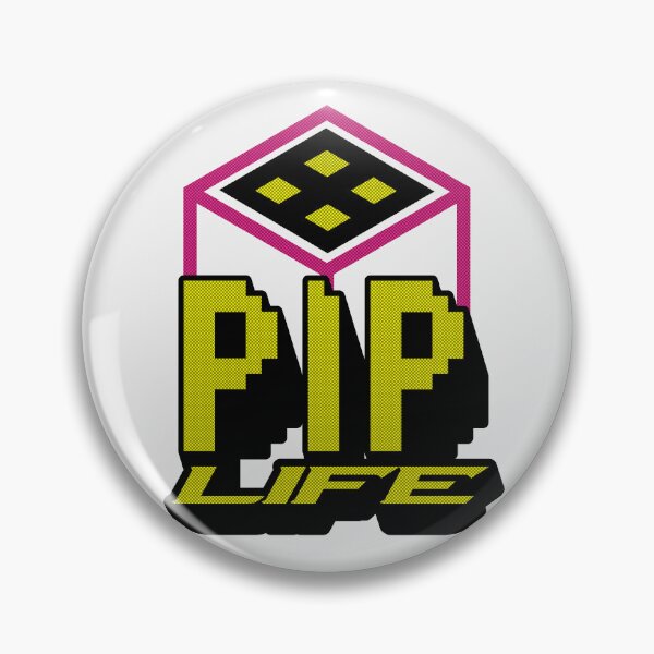 Item preview, Retro Pixels PIP LIFE 90s Board Game Logo  designed and sold by TackyTime.