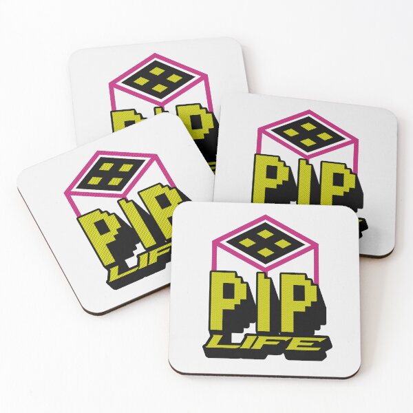 Item preview, Retro Pixels PIP LIFE 90s Board Game Logo  designed and sold by TackyTime.