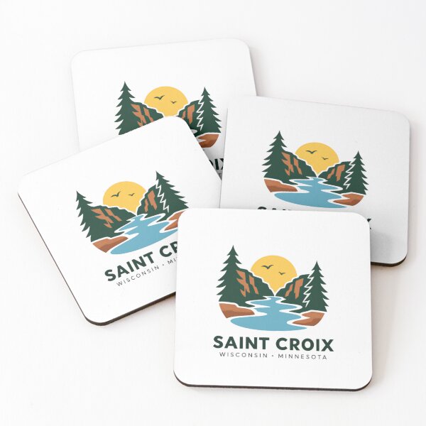 Item preview, Saint Croix Wisconsin Minnesota River Valley Outdoor Adventure Landscape designed and sold by AncientClouds25.