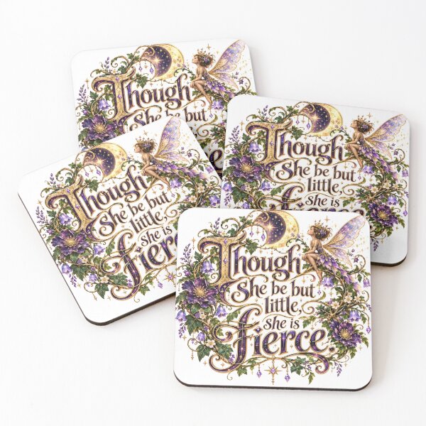 Item preview, A Midsummer Night's Dream - THOUGH SHE BE BUT LITTLE SHE IS FIERCE designed and sold by Lyric Vault - Rock on.