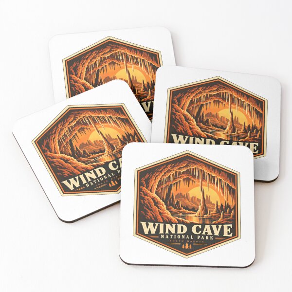 Item preview, Wind Cave National Park South Dakota Travel Souvenir National Parks designed and sold by ManilStuck237.