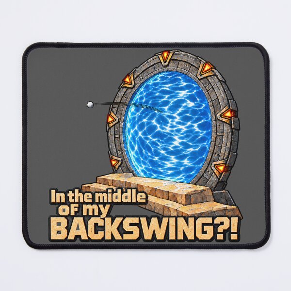 Item preview, In the middle of my BACKSWING?! designed and sold by starsidedesigns.