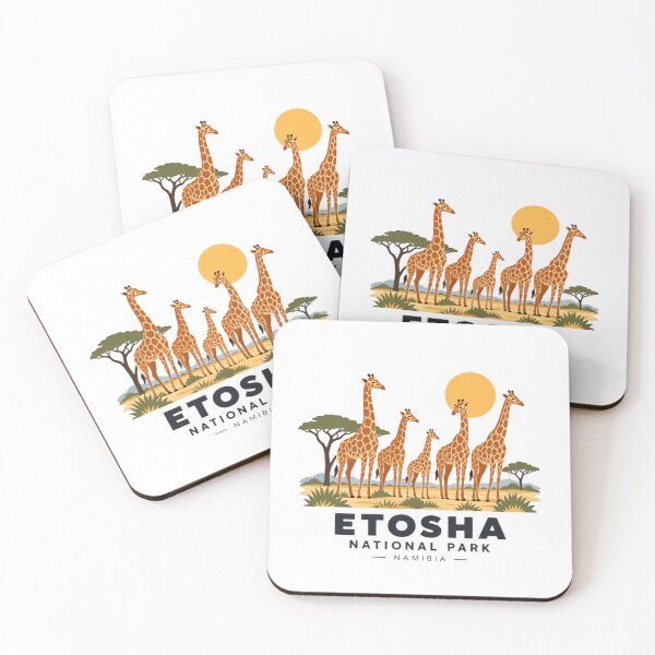 Item preview, Etosha National Park Namibia Giraffe Safari Wildlife Travel designed and sold by kristyparkStar3.