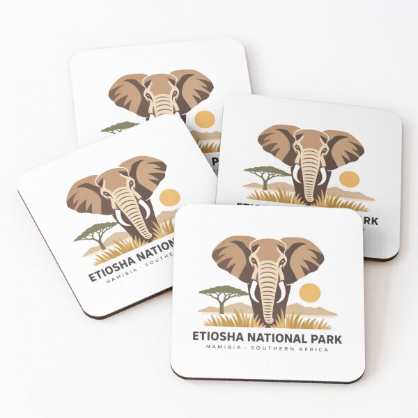 Item preview, Etosha National Park Namibia Southern Africa Safari Wildlife Travel Explorer designed and sold by ManilStuck237.