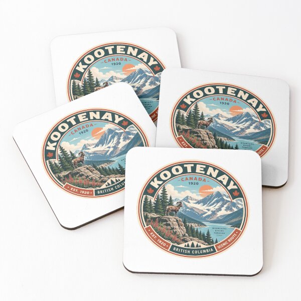 Item preview, Kootenay Canada British Columbia Mountains Rivers Forever Scenic Route Travel Outdoors designed and sold by kristyparkStar3.