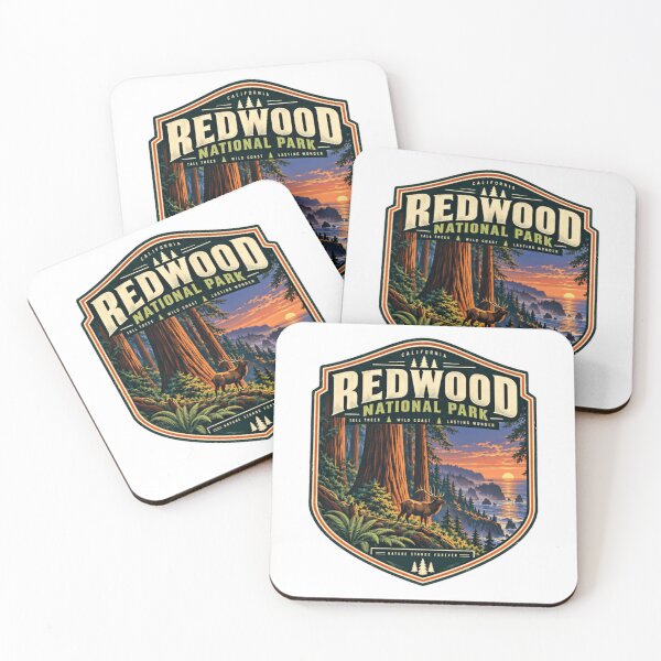 Item preview, Redwood National Park California Traveler Outdoors Nature Explorer designed and sold by NeedForParks.