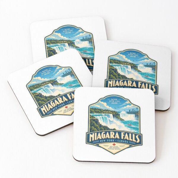 Item preview, Niagara Falls New York Canada Nature Travel Waterfall designed and sold by kristyparkStar3.
