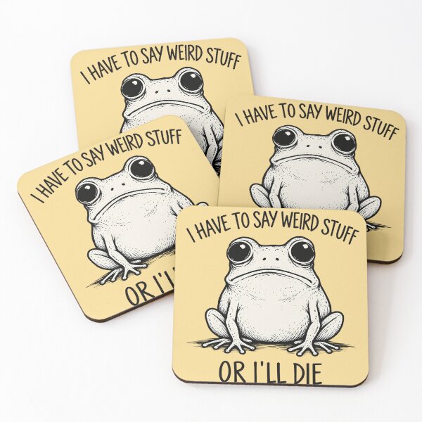 Item preview, I Have To Say Weird Stuff Or I'll Die designed and sold by lcnsdjstrtry.