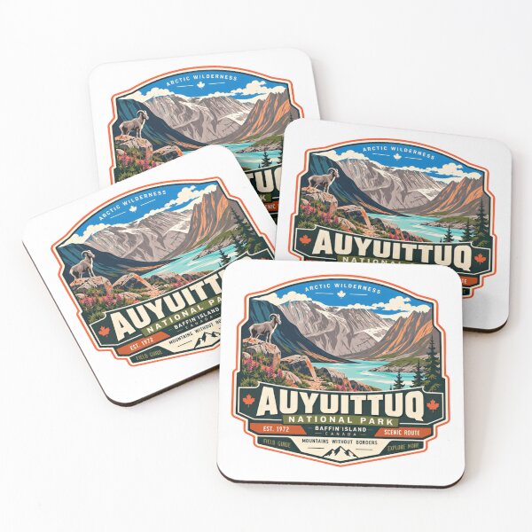 Item preview, Auyuittuq National Park Arctic Wilderness Baffin Island Canada Field Guide designed and sold by NeedForParks.