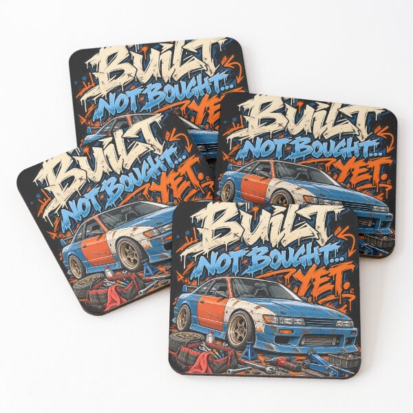 Item preview, Built Not Bought Yet Funny Project Car Garage Art designed and sold by THAT-ONE-TEE.