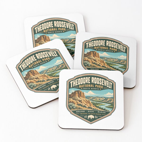 Item preview, Theodore Roosevelt National Park North Dakota Badlands Rivers Wildlife Preserve The Wild Places National Park Enthusiast designed and sold by ManilStuck237.
