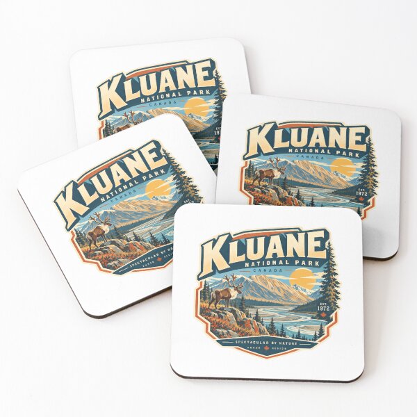 Item preview, Kluane National Park Canada Est. 1972 Spectacular By Nature Yukon Region Travel Souvenir Wilderness Explorer designed and sold by AncientClouds25.