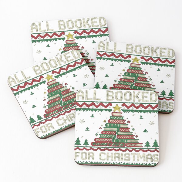 Item preview, All Booked For Christmas, Book Lovers Christmas Classic T-Shirt Classic T-Shirt designed and sold by Pahagh19.