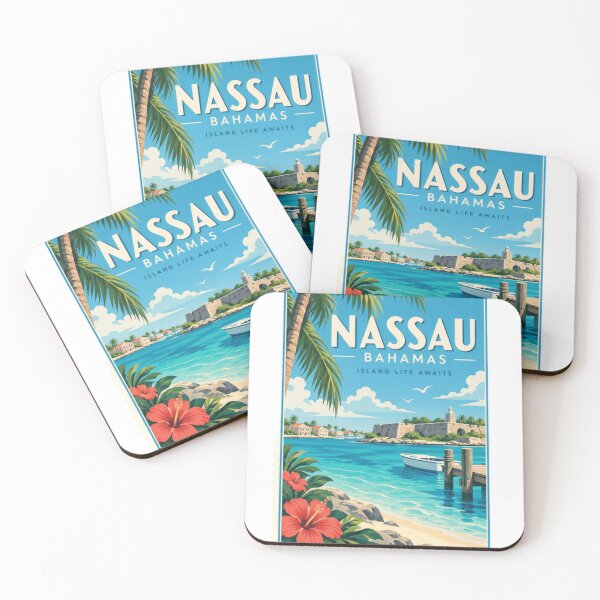 Item preview, Nassau Bahamas Island Life Awaits Travel Vacation Souvenir designed and sold by AncientClouds25.