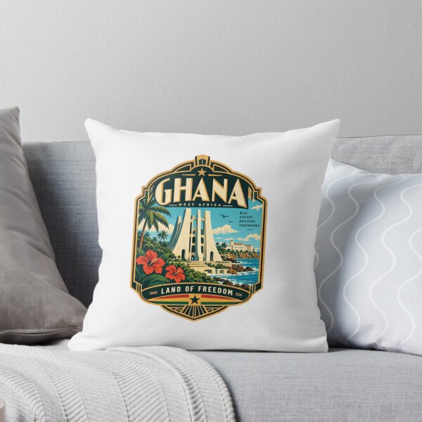 Item preview, Ghana West Africa Rich History Brighter Tomorrows Land Of Freedom Ghanaian Heritage Travel designed and sold by kristyparkStar3.