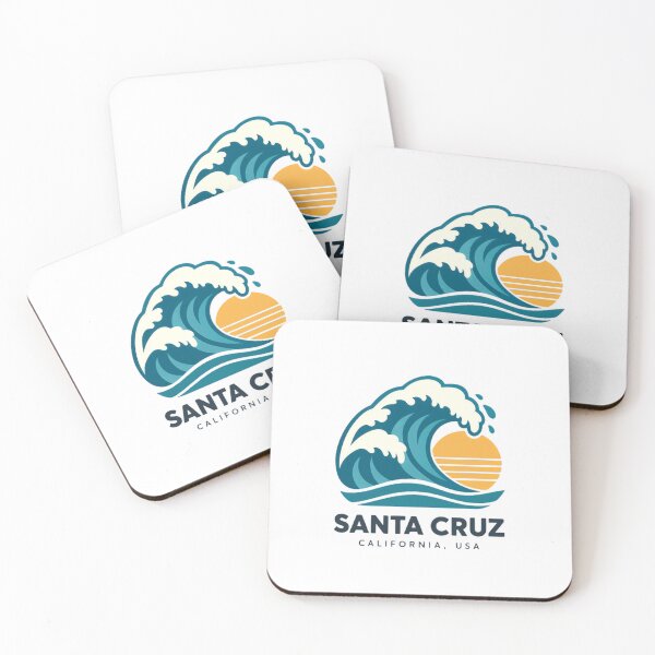 Item preview, Santa Cruz California Usa Surfing Beach Ocean Wave designed and sold by AncientClouds25.