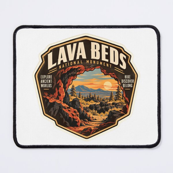 Item preview, Lava Beds National Monument Explore Ancient Worlds Hike Discover Belong Outdoor Adventure Hiker Traveler designed and sold by ManilStuck237.