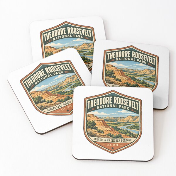 Item preview, Theodore Roosevelt National Park Rugged Land Higher Purpose National Park Visitor designed and sold by ManilStuck237.
