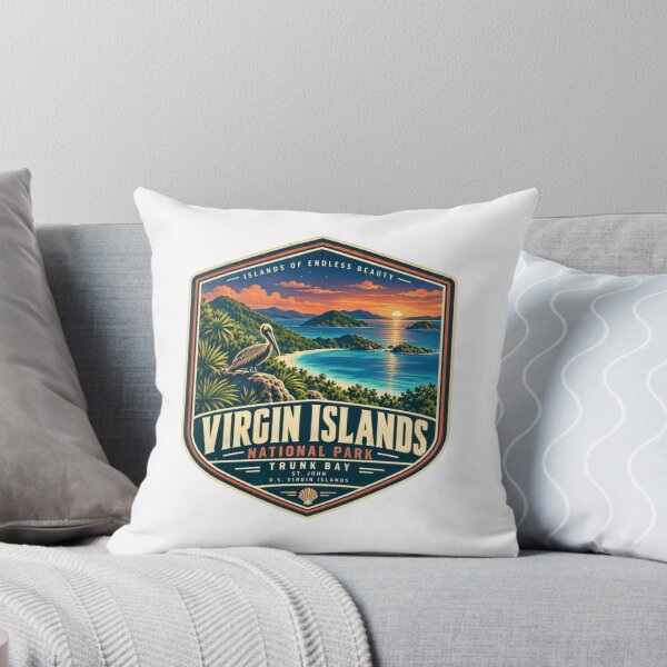Item preview, Virgin Islands National Park Trunk Bay St. John U.S. Virgin Islands Caribbean Travel Vacation Souvenir designed and sold by NeedForParks.