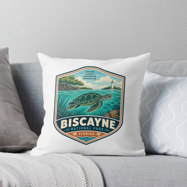 Item preview, Explore Florida's Underwater Wonderland Biscayne National Park Florida Sea Turtle Traveler designed and sold by NeedForParks.