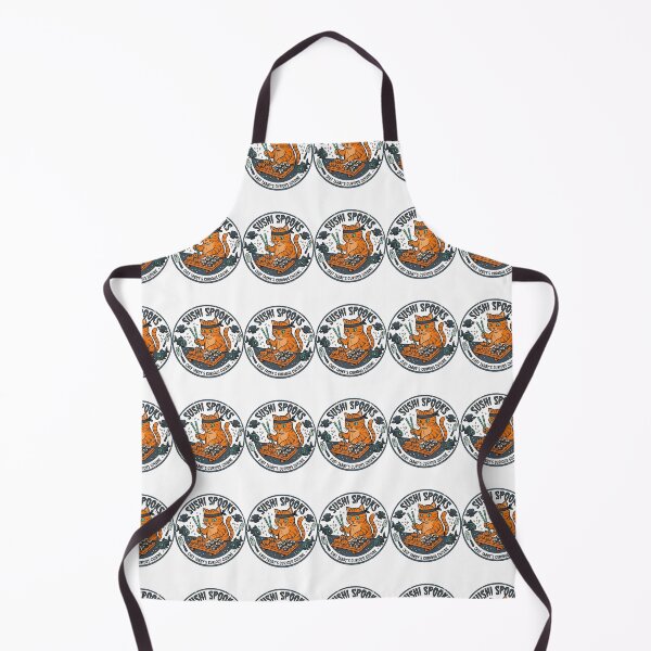 Item preview, Orange Tabby Sushi Chef designed and sold by PictoVibe.