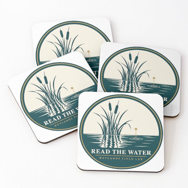 Item preview, Read The Water – Wetlands Field Lab – Vintage Ecology & Science Badge Tee designed and sold by bobscraze.