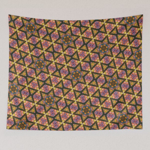 Item preview, Stars and Bowties Pattern designed and sold by Shy Fractal Designs.