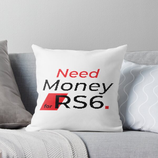 Item preview, Need Money for RS Black Design with Bold Typography designed and sold by melouki.