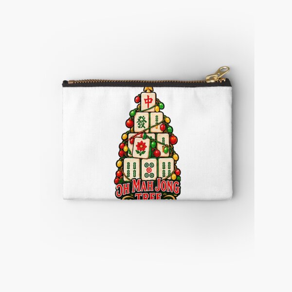 Item preview, Oh Mah Jong Tree Christmas Mahjong designed and sold by freshartdesigns.