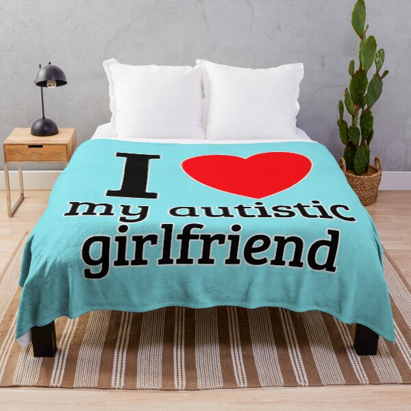 Item preview, I Love My Autistic Girlfriend designed and sold by Bob Meme Life.
