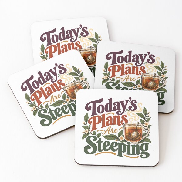 Item preview, Today's Plans Are Steeping Tea Lover Relaxation designed and sold by SkeletonsDanger.