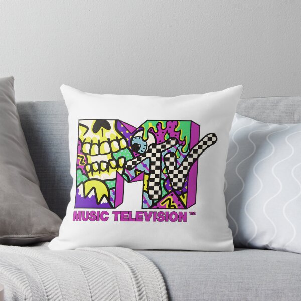 Item preview, Neon Skull Logo Inspired by Music Television with Vibrant Glow Design designed and sold by Anthonysolsol.