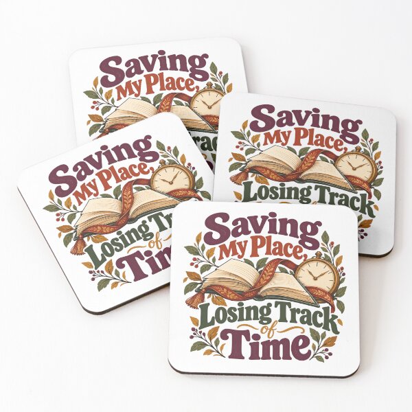 Item preview, Saving My Place, Losing Track Of Time Book Lover Reader Bibliophile designed and sold by JonesFlora2025.