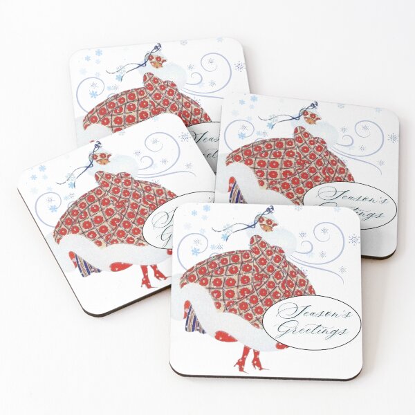 Item preview, 1920s Season's Greetings Glamour Girl designed and sold by Elle’s Emporium.