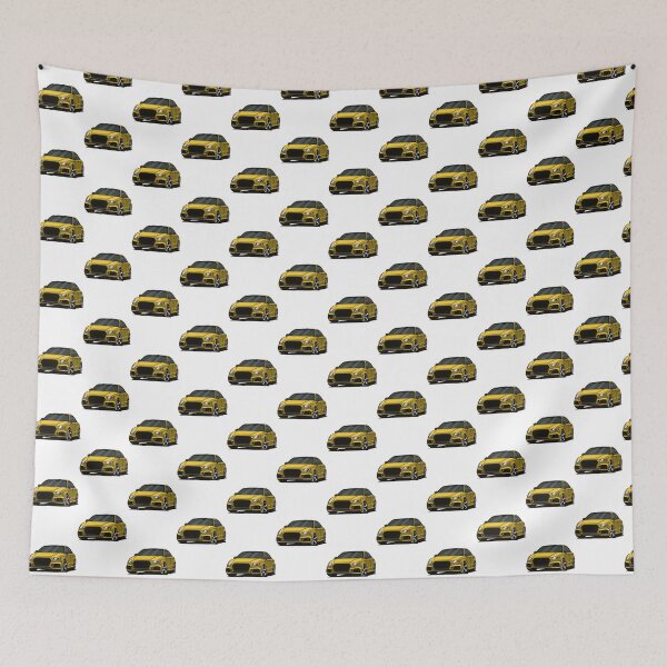 Item preview, Bright Yellow Abstract RS Design with Modern Style designed and sold by melouki.