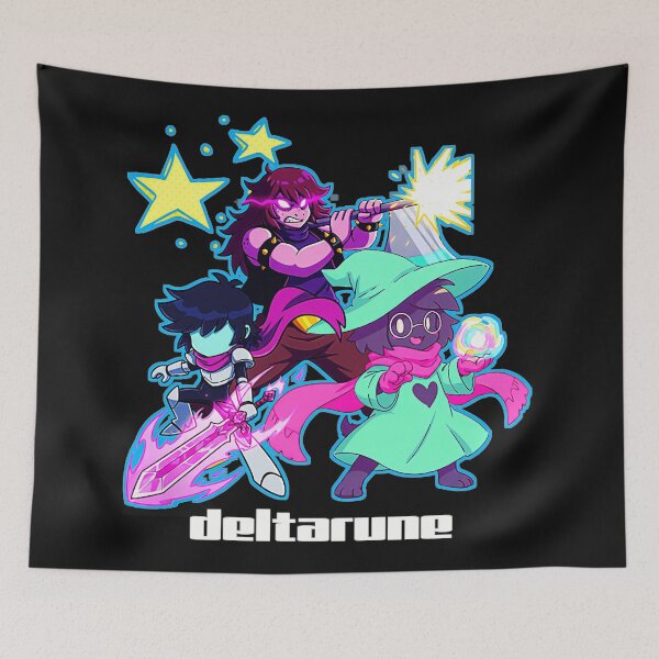 Item preview, Deltarune Kris Susie Ralsei Video Game Characters Gaming Fan designed and sold by EuphemiaFa.