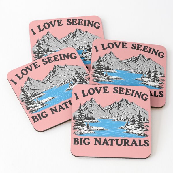 Item preview, I Love Seeing Big Naturals designed and sold by Bob Meme Life.