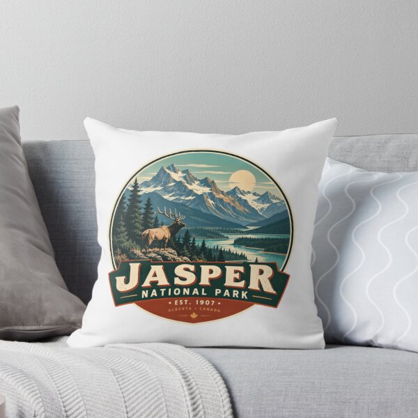 Item preview, Jasper National Park Alberta Canada Travel Outdoors Hiking Nature Lover designed and sold by JasonStars123.